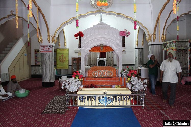 Granth Sahib at Bhagat Dhanna Gurdwara