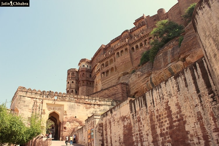 A Gate of Mehrangarh Fort