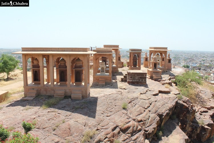 A few more cenotaph at Jaswant Thada