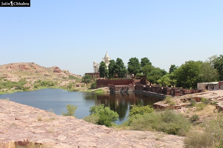 First view of Jaswant thada