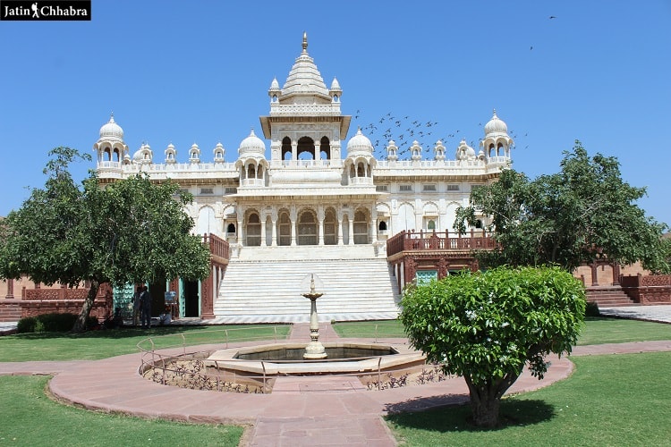 Straight View of Jaswant Thada
