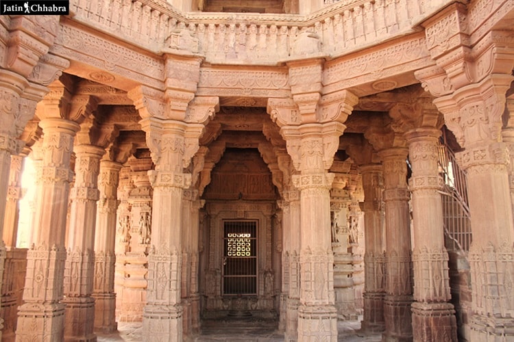 Inside the Temple of Maharaja Ajit Singh