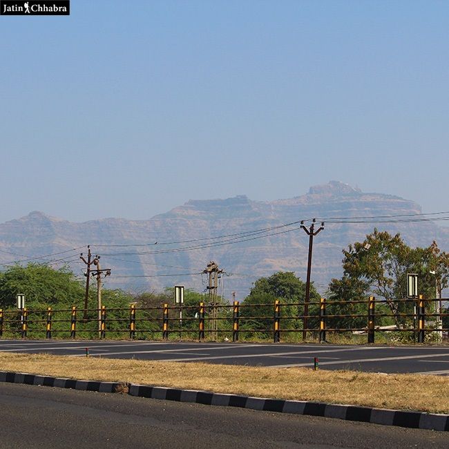 Pawagarh Hill View from Highway