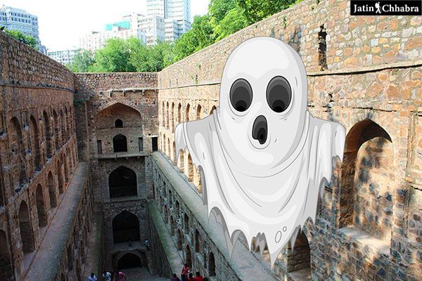 Ghosts at Agrasen ki Baoli